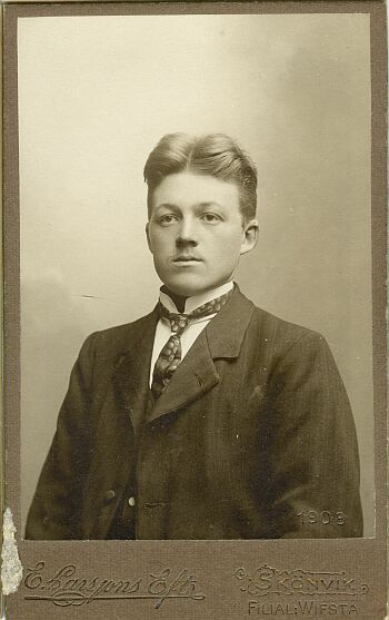  Erik Olof Strömberg 1887-1912